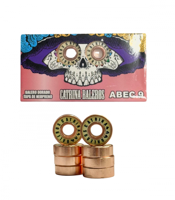 Baleros Catrina ABEC9 Teflon - Golden Rose