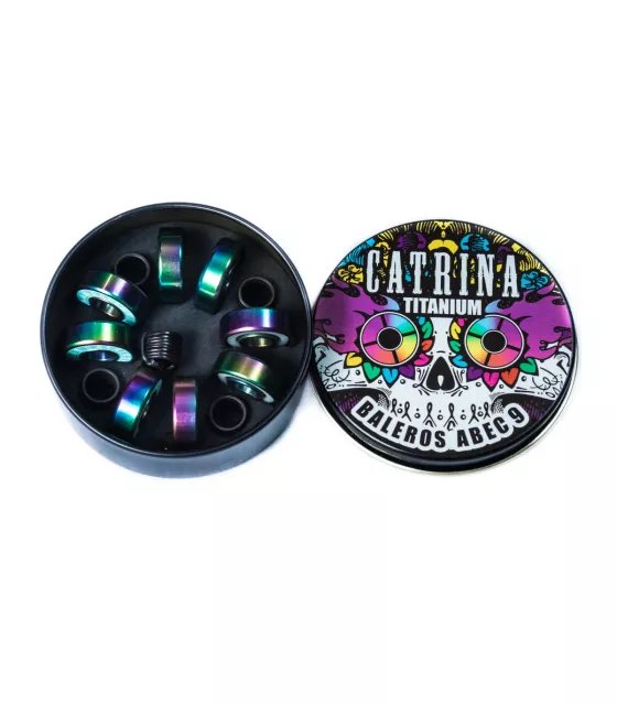 Baleros Catrina Titatium ABEC9 Tornasol