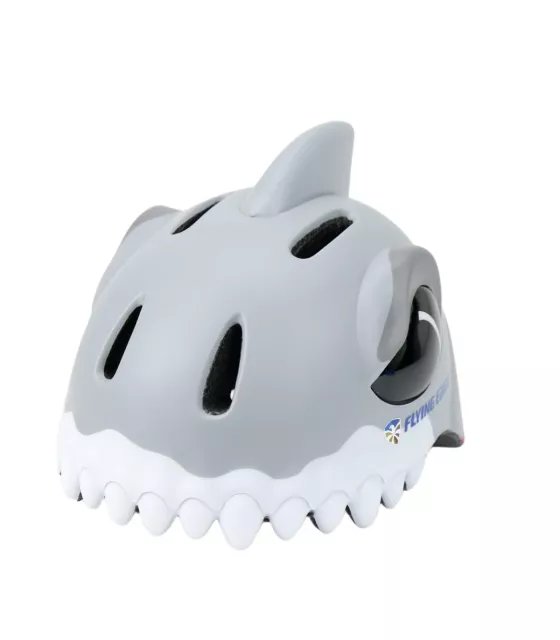 Casco Flying Eagle Modelo KT Tiburon Zoo - Gris