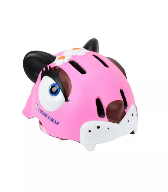 Casco Flying Eagle Modelo KT Pantera Zoo - Rosa