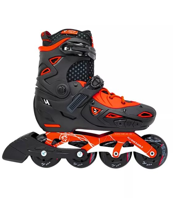 Flying Eagle S9 Dynamo Negro/Rojo Ajustables