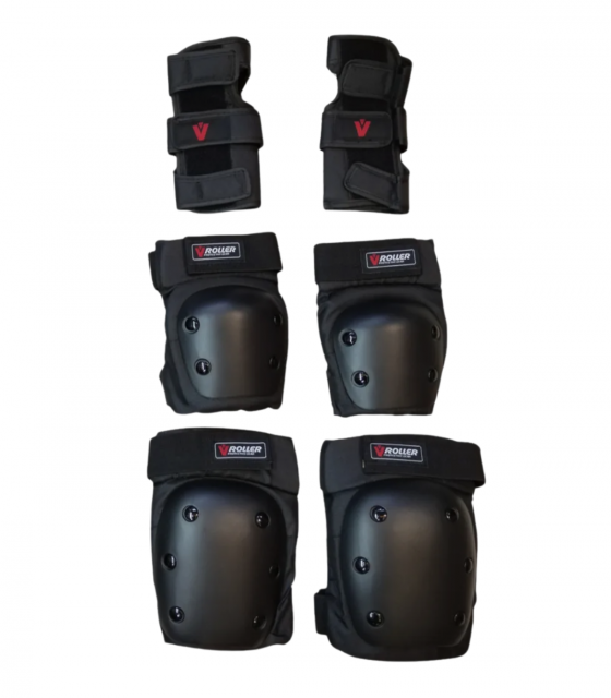 Kit de Protecciones V-Roller - Negro