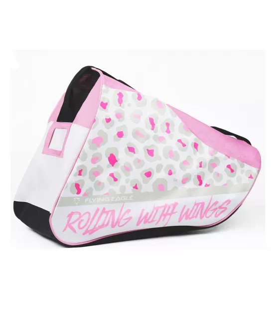 Mochila Porta Patines Flying Eagle Triangular Pink