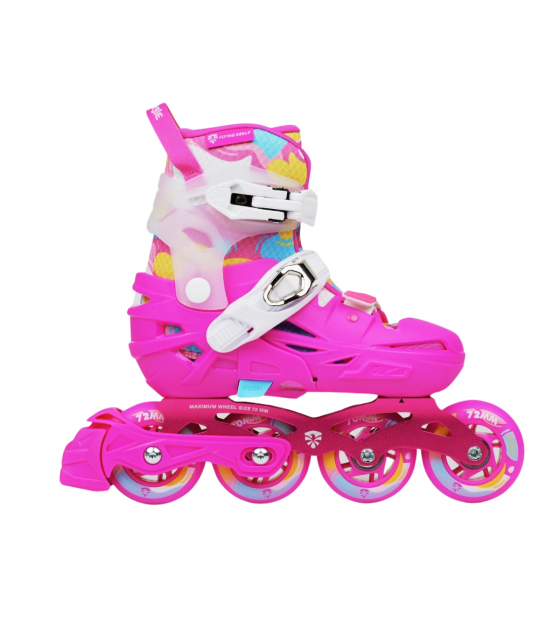 Patines Ajustables Flying Eagle S5 Pro Buzz- Pink