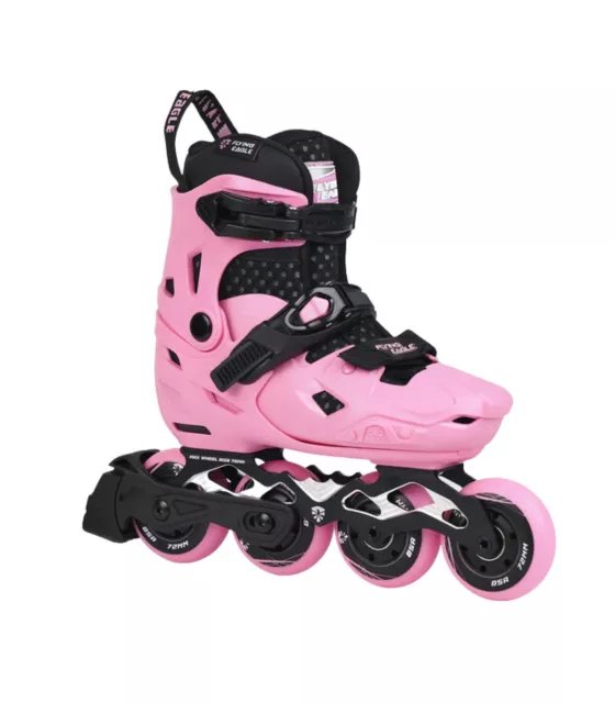 Patines Ajustables Flying Eagle S7 Nimbus - Pink
