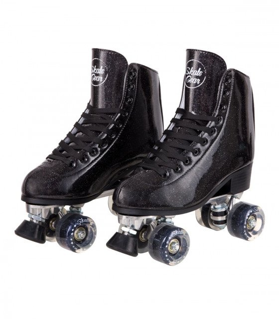 Patines Quads Skate Gear SSE-748 Negro/Glitter