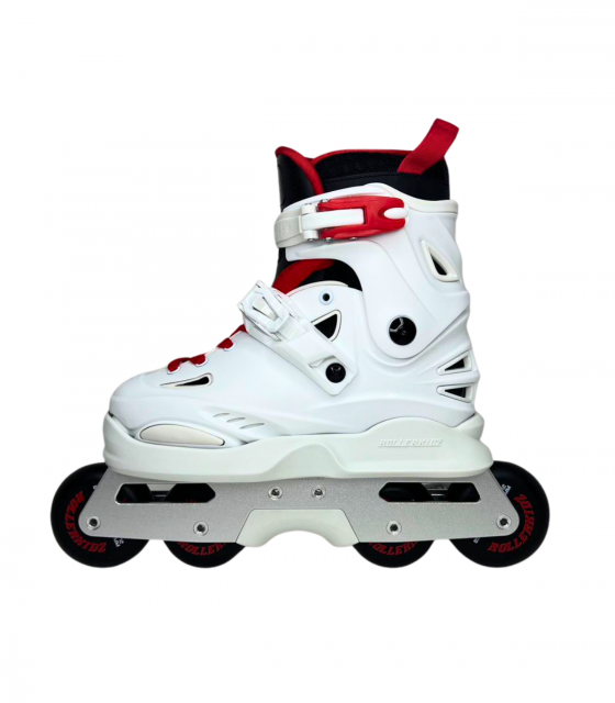 ROLLERKIDZ RKA1 Blanco - Patines Agresivos Ajustables para Ninos
