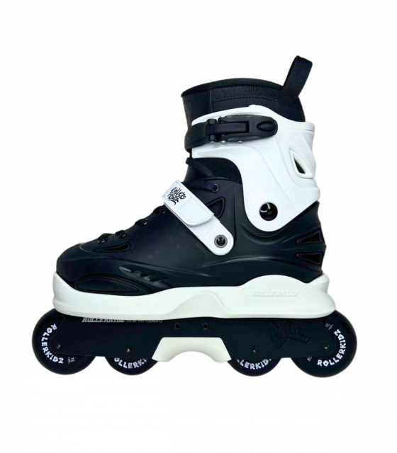 ROLLERKIDZ RKA1 Negro - Patines Agresivos Ajustables para Ninos