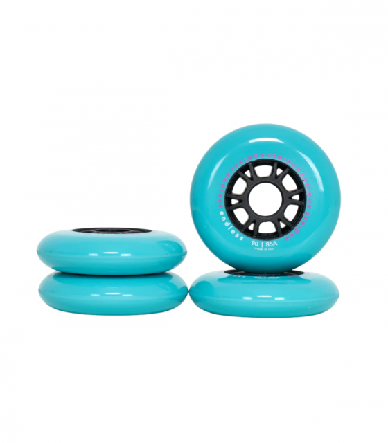 Ruedas Endless 90mm Miami Blue 4 Pack