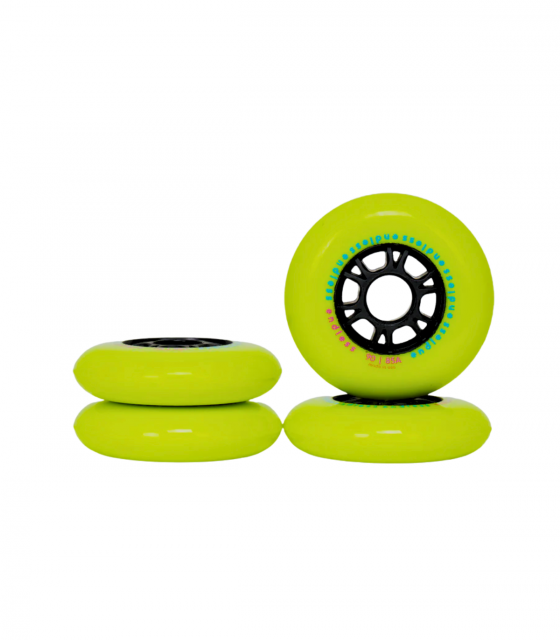 Ruedas Endless 90mm Neon Yellow 4 Pack