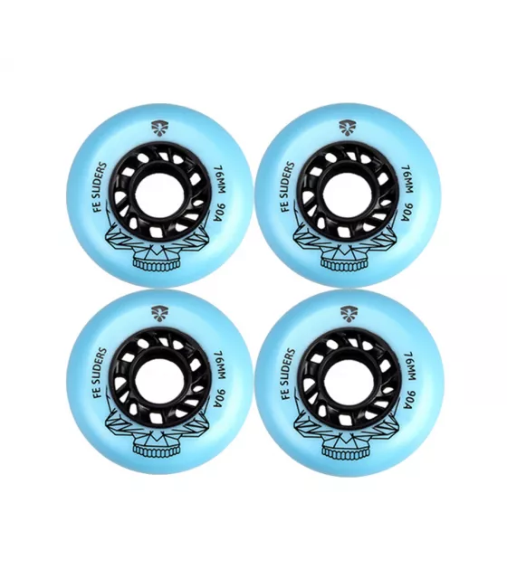 Ruedas Flying Eagle Sliders Azul 90A Set 4 Unidades