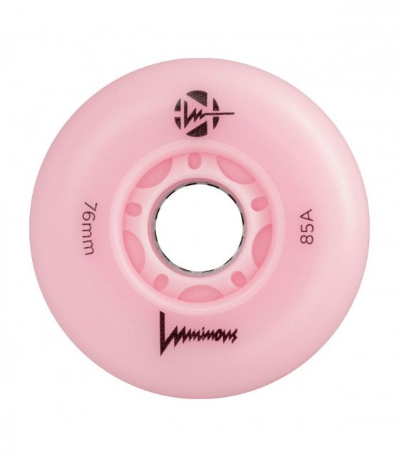 Ruedas LUMINOUS LED Flamingo - 76mm/85a